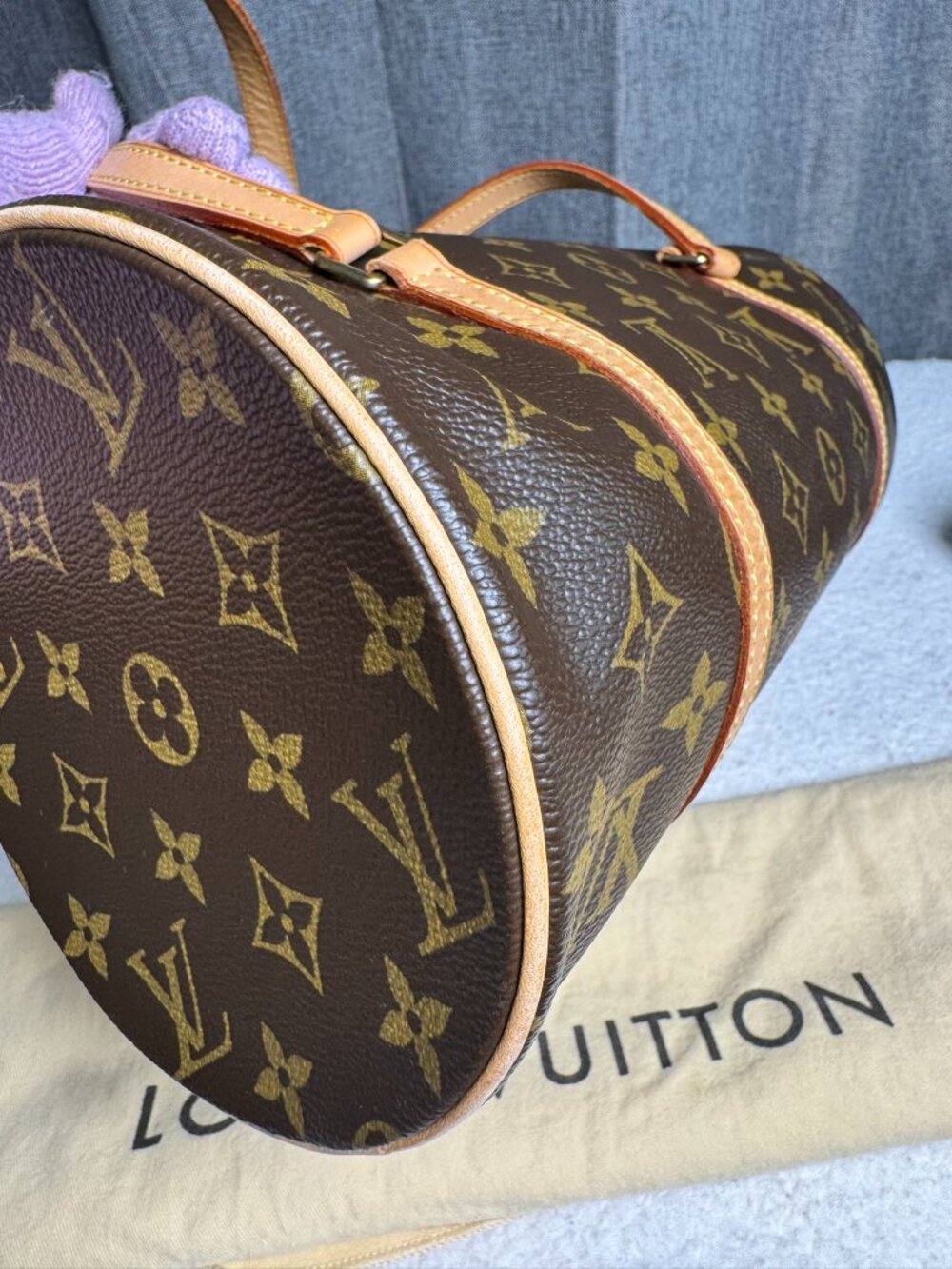 LOUIS VUITTON Authentic Papillon 30 in Monogram canvas For Mommy and daughter - Picture 3 of 16